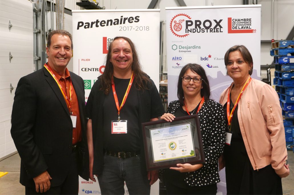 Remise de la Certification Écoresponsable