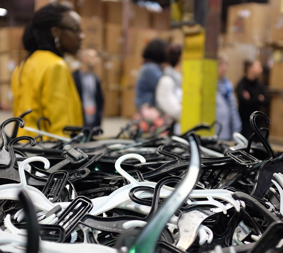 Cintres à recycler